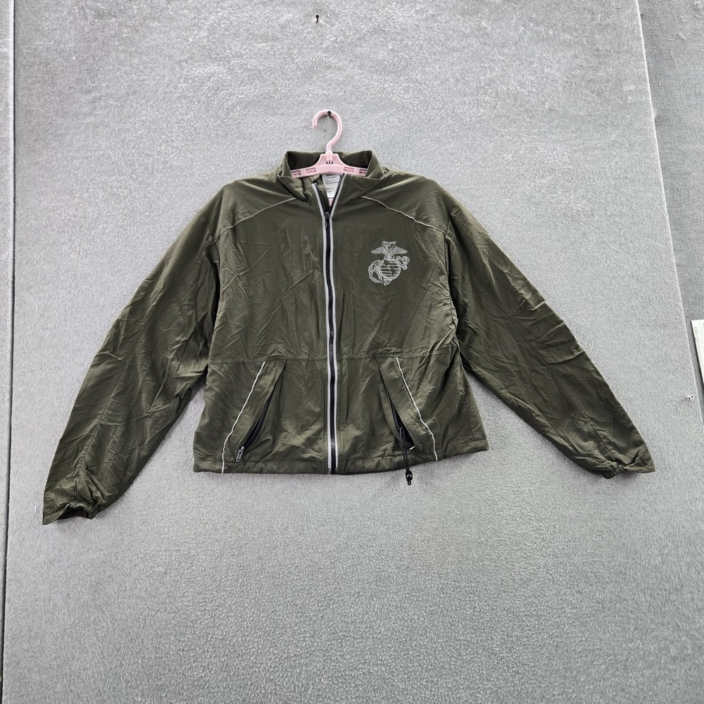 New Balance x‎ USMC Women Jacket S XSHORT Olive Emblem Embroidery